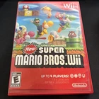 New Super Mario Bros. Wii (Nintendo Wii, 2009) Some Scratches - Tested And Worki