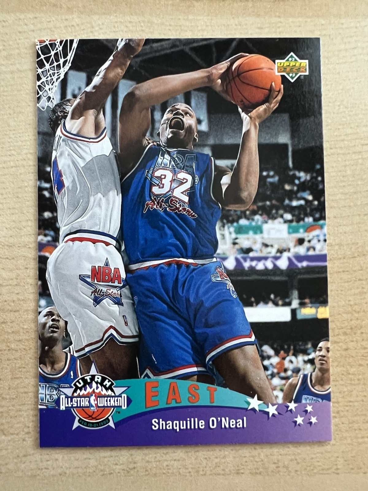 1992-93 Upper Deck - All-Star Shaquille O'Neal #424 (RC)