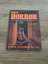 GURPS: Horror second edition, RPG, Steve Jack...