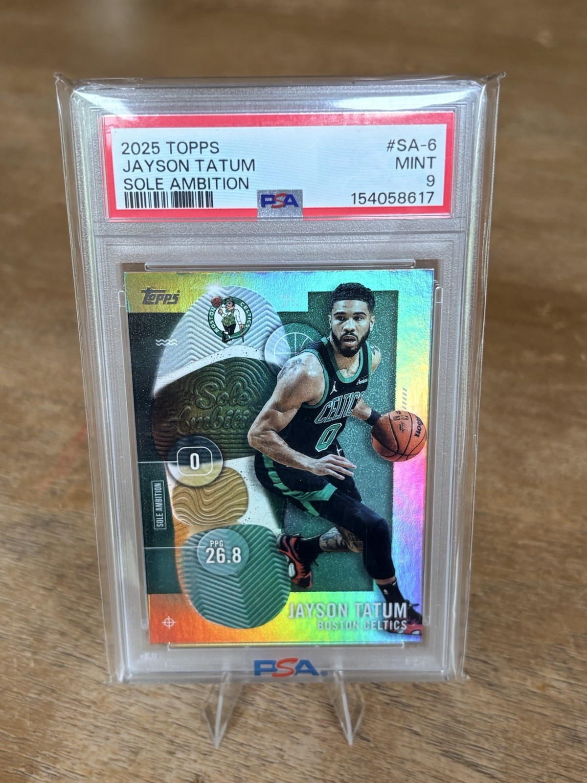 2025-26 Topps - Sole Ambition Jayson Tatum #SA-6
