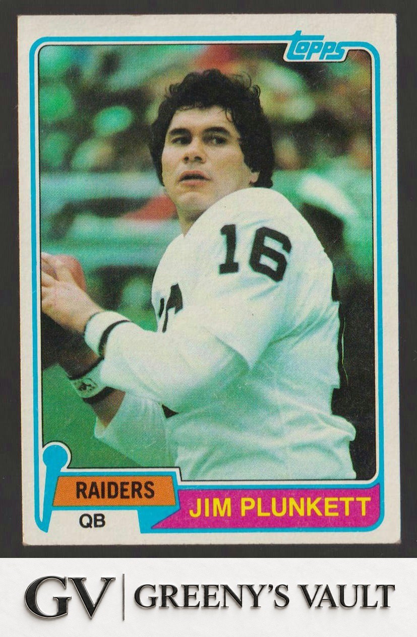 1981 Topps Jim Plunkett #135 Raiders