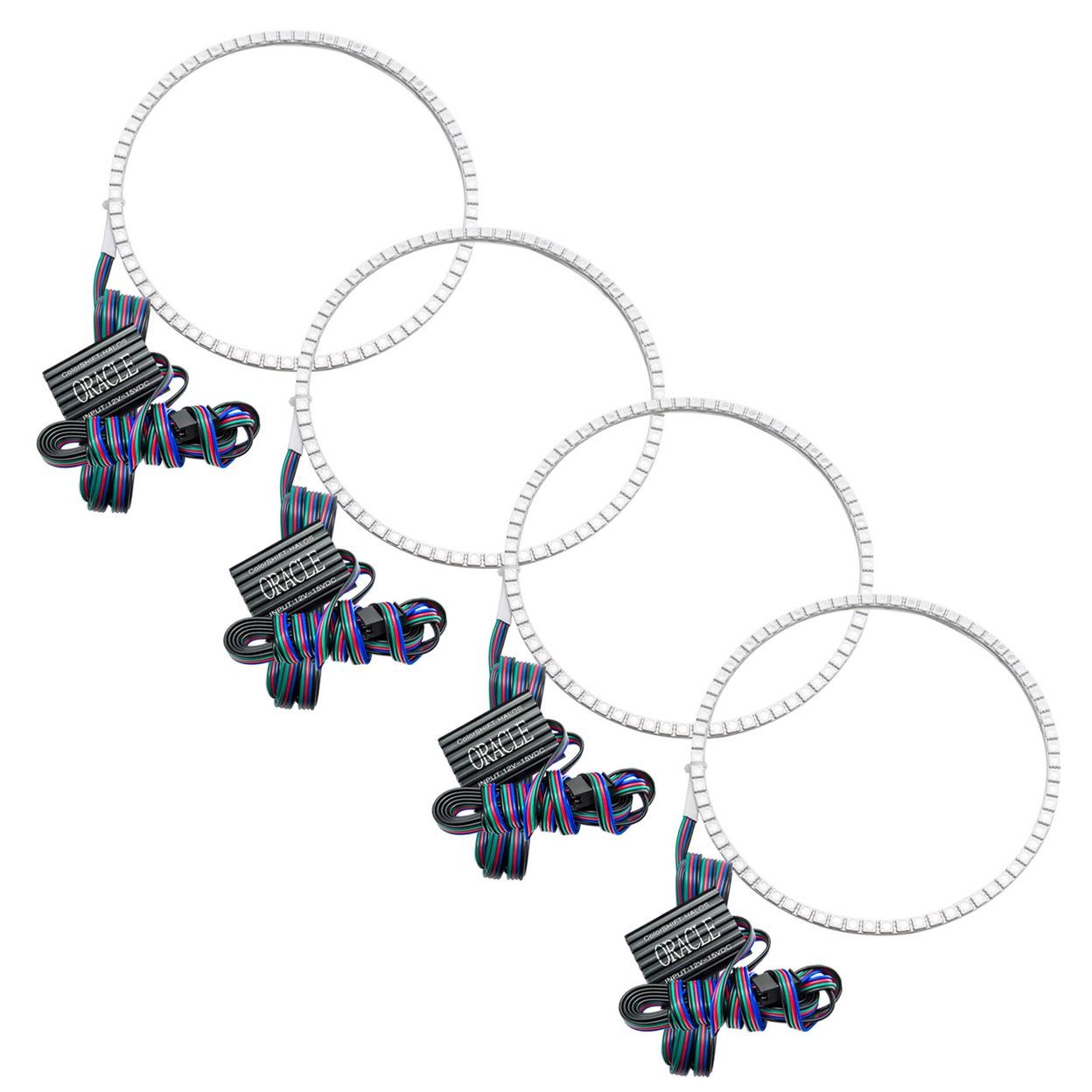 Oracle Headlight Halo Ring Emitter Set - 2002 thru Fits 2006 Bentley Arnage Colo