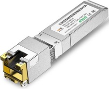 10G SFP to RJ-45 Transceiver, 1.25/2.5/5/10G-T 10G-T Realtek Chip, 1-Pack