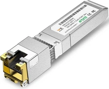10G SFP+ to RJ-45 Transceiver, 1.25/2.5/5/10G-T 10G-T Realtek Chip, 1-Pack