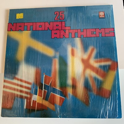 25 NATIONAL ANTHEMS  sealed EMI Odeon lp