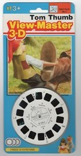 TOM THUMB 1972 Movie Belgian-made View-Master 3-Reel Packet D-123 Exc. Cond.