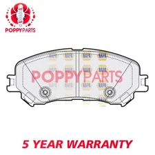 Fits Renault Scenic Megane Grand Arkana Captur Brake Pads Set Front Poppy