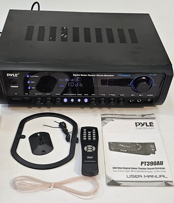 Pyle PT390AU Digital Home Theater Stereo Receiver (Open Box)