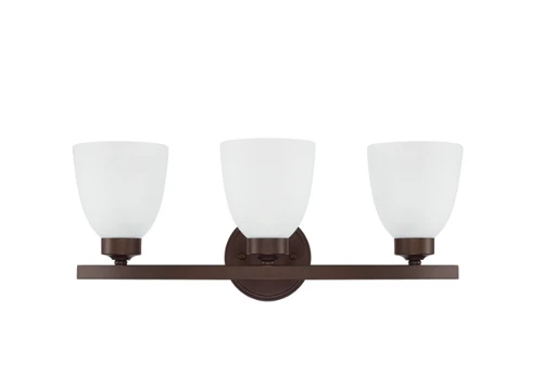 HomePlace by Capital Lighting Jameson 3 Light Vanity, Bronze - 114331BZ-333 - Picture 1 of 3