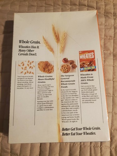 Michael Jordan Wheaties Unopened 1991 Chicago Bulls Vintage Rare - Picture 2 of 2