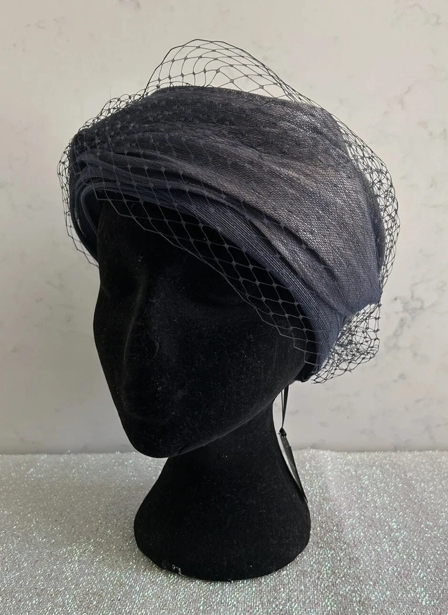 Stunning Celine Robert Parisian Designer Hat Races Wedding