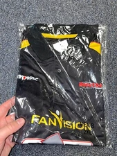 Racing Electronics Employee Issued Large Black Crew Shirt NASCAR 