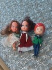 VTG Mattel Dollhouse Family Figures 80's toys Marked MI — photo 1