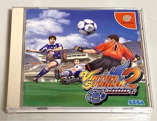 VIRTUA STRIKER 2 v. 2000.1 Sega Dreamcast DC JAPAN