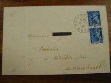 Dt. Besetzung II. WK - Frankreich - D&uuml;nkirchen, Nr. 3 II auf Brief, Fotobefund