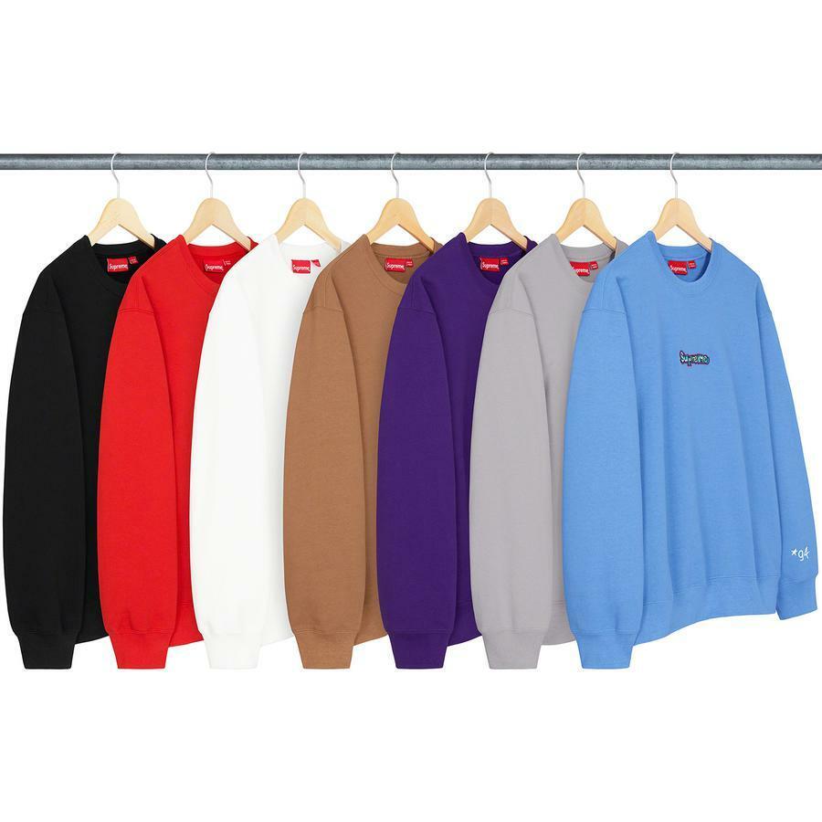 supreme gonz logo crewneck