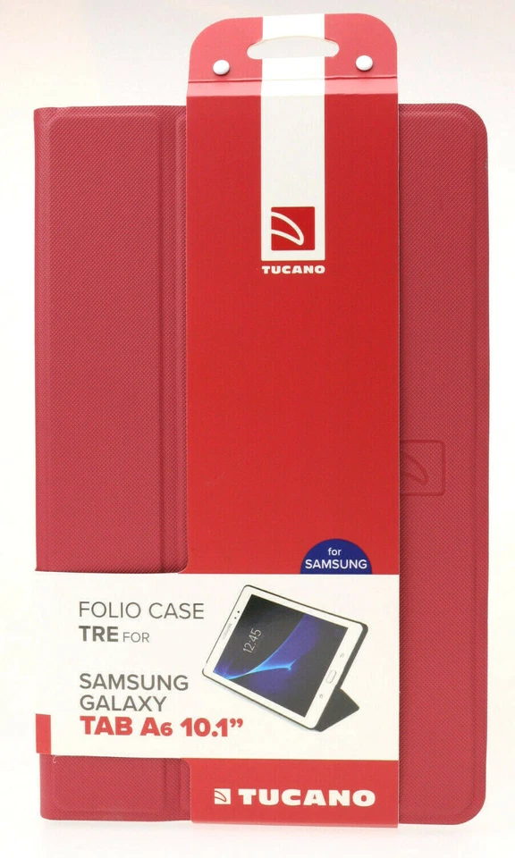 Tucano Portfolio Folio Case Tre für Galaxy Tab A6 10.1 rot