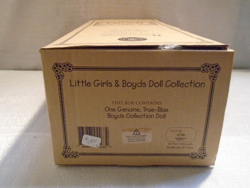 2002 Boyds Bear Little Girls & Boyds Abby and Gil Deep Sea Fishing Doll 4706 - Picture 6 of 7