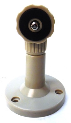 UNKN. BRAND, WALL MOUNT STANDING BRACKETS, (CCTV, DVR, CCD CAMERAS) LOT OF 7