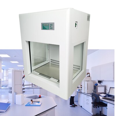 Clean Air Flow Cabinet Fume Hood Ventilator Lab Exhaust Filter Air Purifier