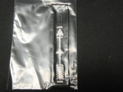OA Vigil Pocket Dangle, White Arrow, Black Border & Hole    D3 #9