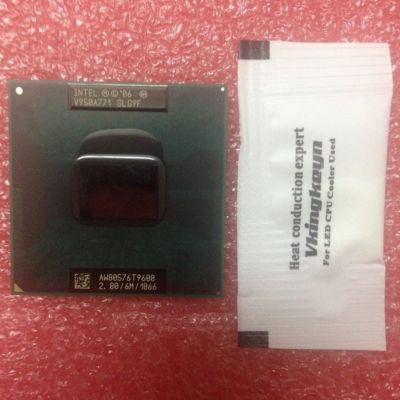 Intel Core 2 Duo T9600(AW80576GH0726M)SLB47 SLG8N SLG9F CPU 1066/2.8GHz 100% OK