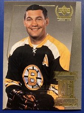 Hockey Cards ‘99 Century Legends #46 Johnny Bucyk Boston Bruins Low Price! Look!