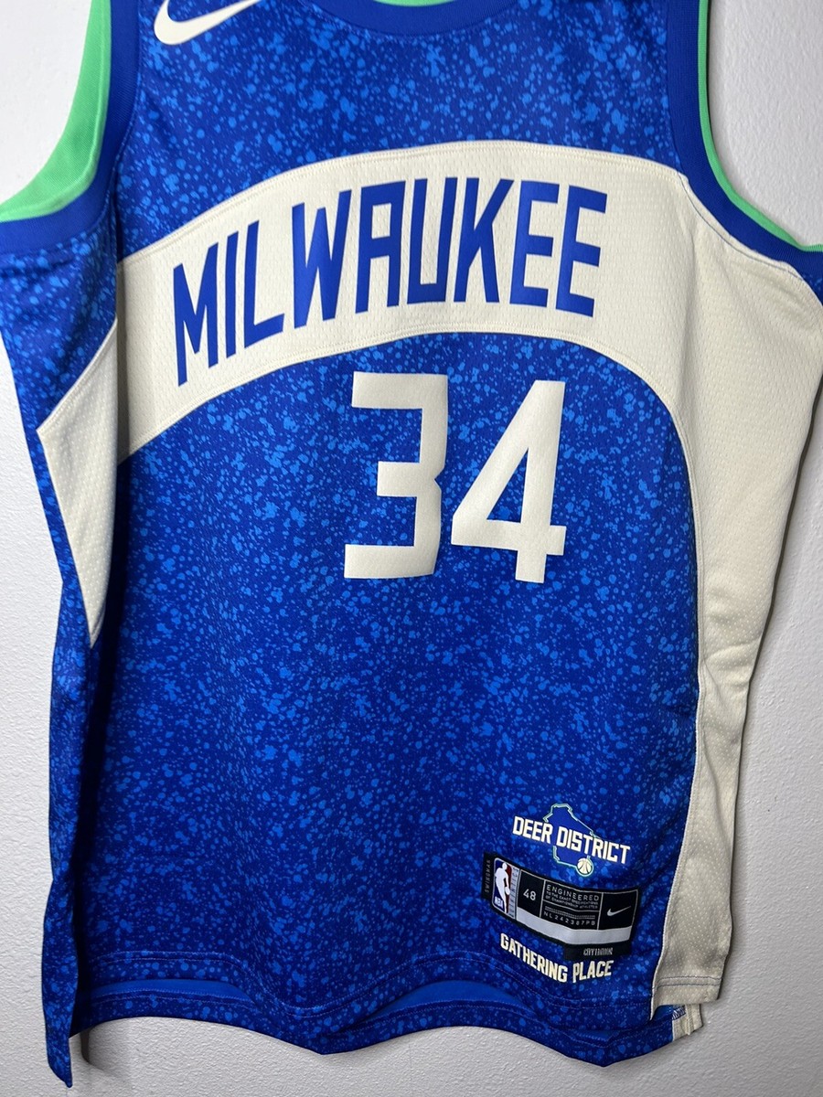 Nike Giannis Antetokounmpo Milwaukee Bucks City Edition Men's