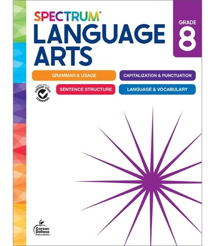 Carson Dellosa Education Spectrum Ch Spectrum Language Arts Workboo (Tascabile)