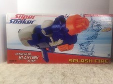 Nerf Super Soaker neuf dans sa boîte capacité 35 fl oz Splash Fire Ages 6+ Pool Fun