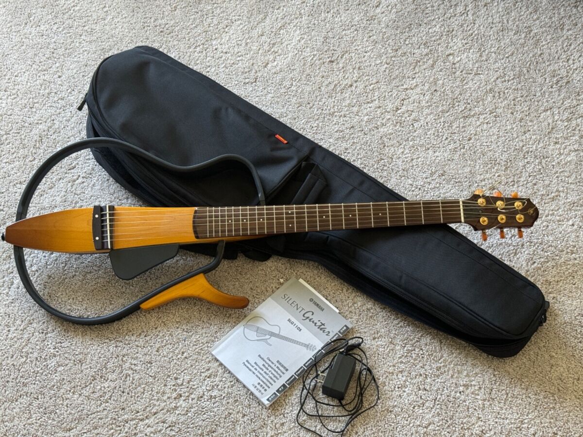 Yamaha Silent (acoustic steel string) Guitar SLG110S | eBay Yamaha Silent (acoustic steel string) Guitar SLG110S | eBay