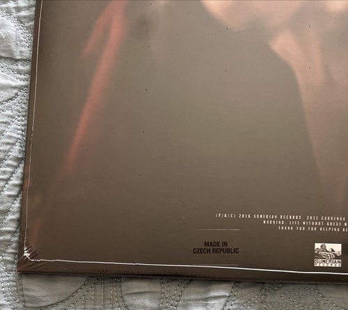 Bad Omens Self Titled S/T Red Oxblood Cornetto Black White Splatter Vinyl LP NEW - Picture 11 of 11