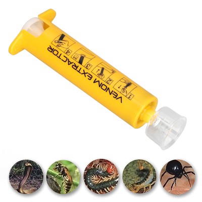 Bite Sting Extractor Saugpumpe Insect Bug Bee Snake Erste Hilfe Schnell Emer