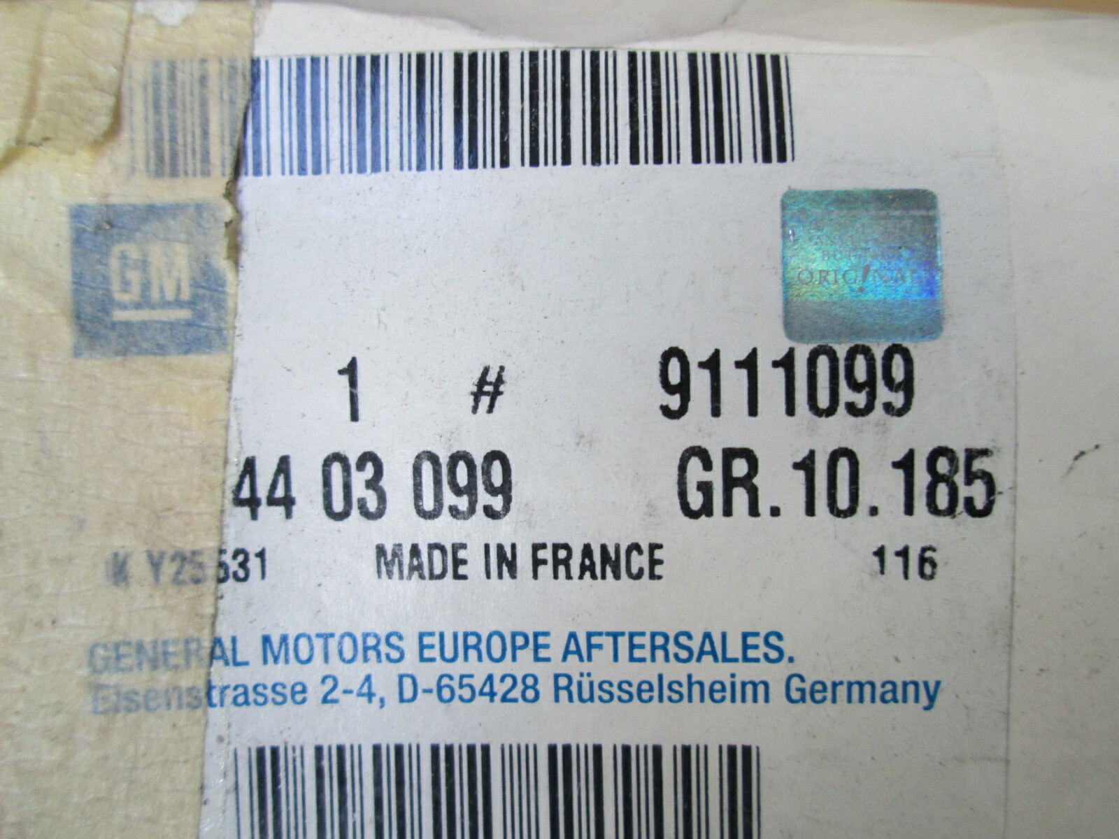 NEW Genuine Vauxhall Vivaro Movano Renault Trafic Wide Angle  