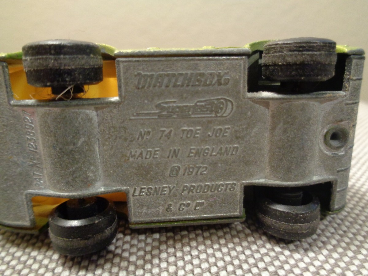 Matchbox Tow No 74 Toe Joe Lesney Products | eBay