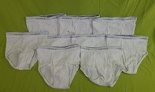 9 Pack Hanes Boy's Size Small Classic White Briefs Comfort Flex Waistband No Tag