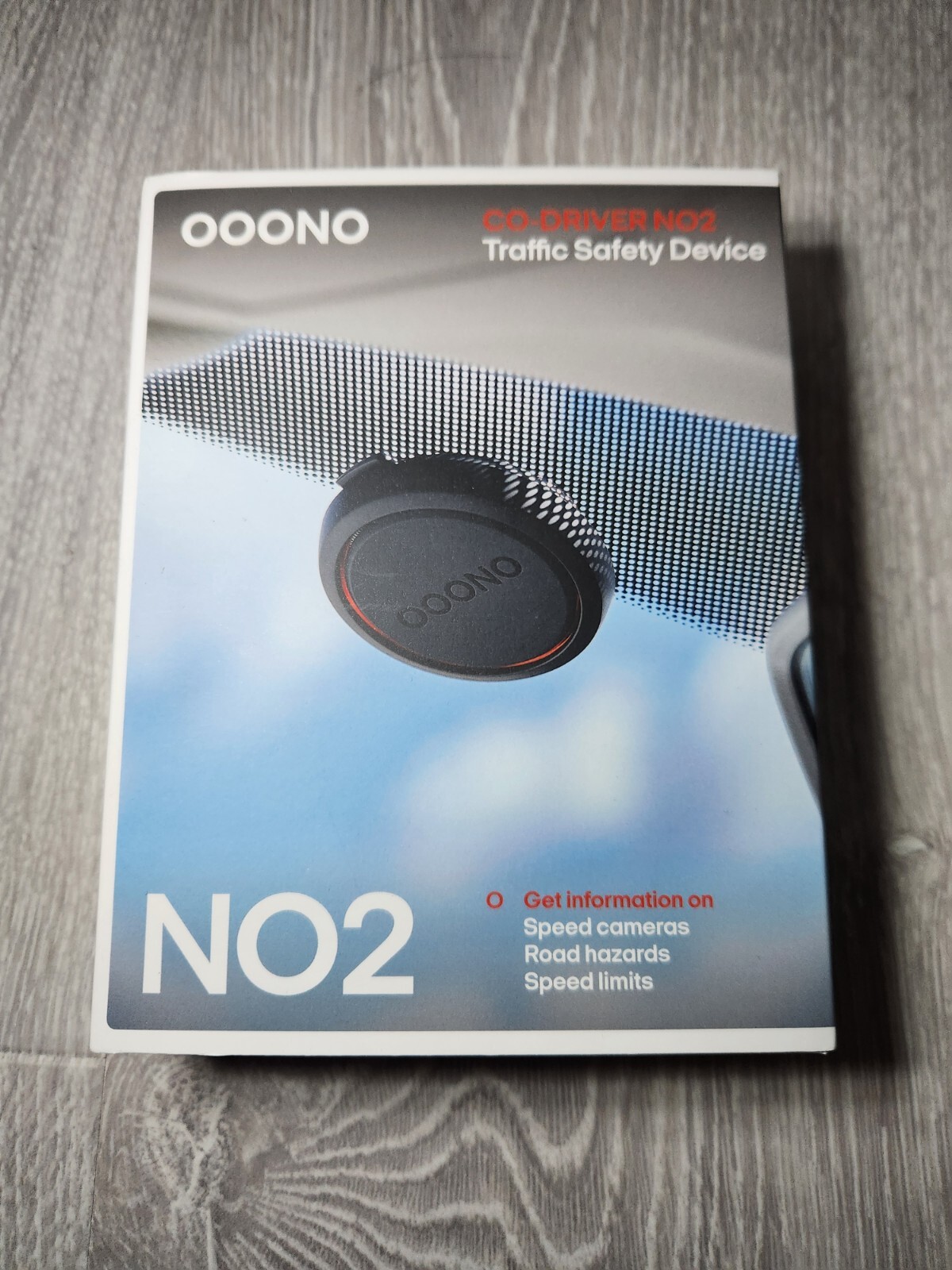 OOONO CO-DRIVER NO2 [2024 MODEL] - Optimised Traffic Safety Alarm Brand New