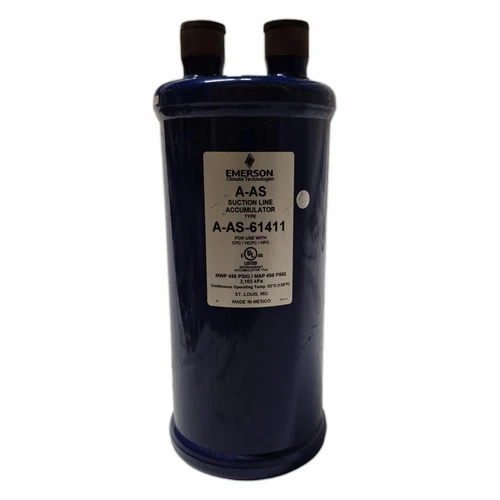 Emerson A-AS-61411 Suction Line Accumulator - NOS HVAC/R Use CFC, HCFC, HFC