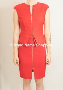 structured peplum dress