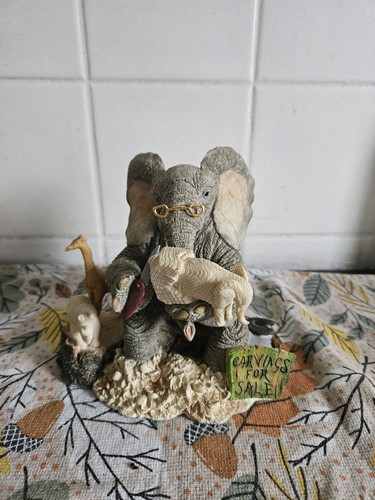 Tuskers Elefant Ornament Figur Basteln zu verkaufen selten