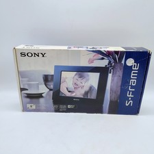 Sony S-Frame DPF-D810 LED Backlight 8" Digital Picture Photo Display 800x600