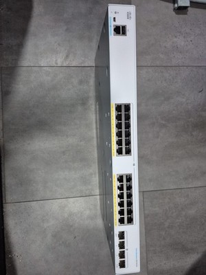 Cisco Business 250 Series CBS250-24P-4G 24-Port Gigabit PoE Switch