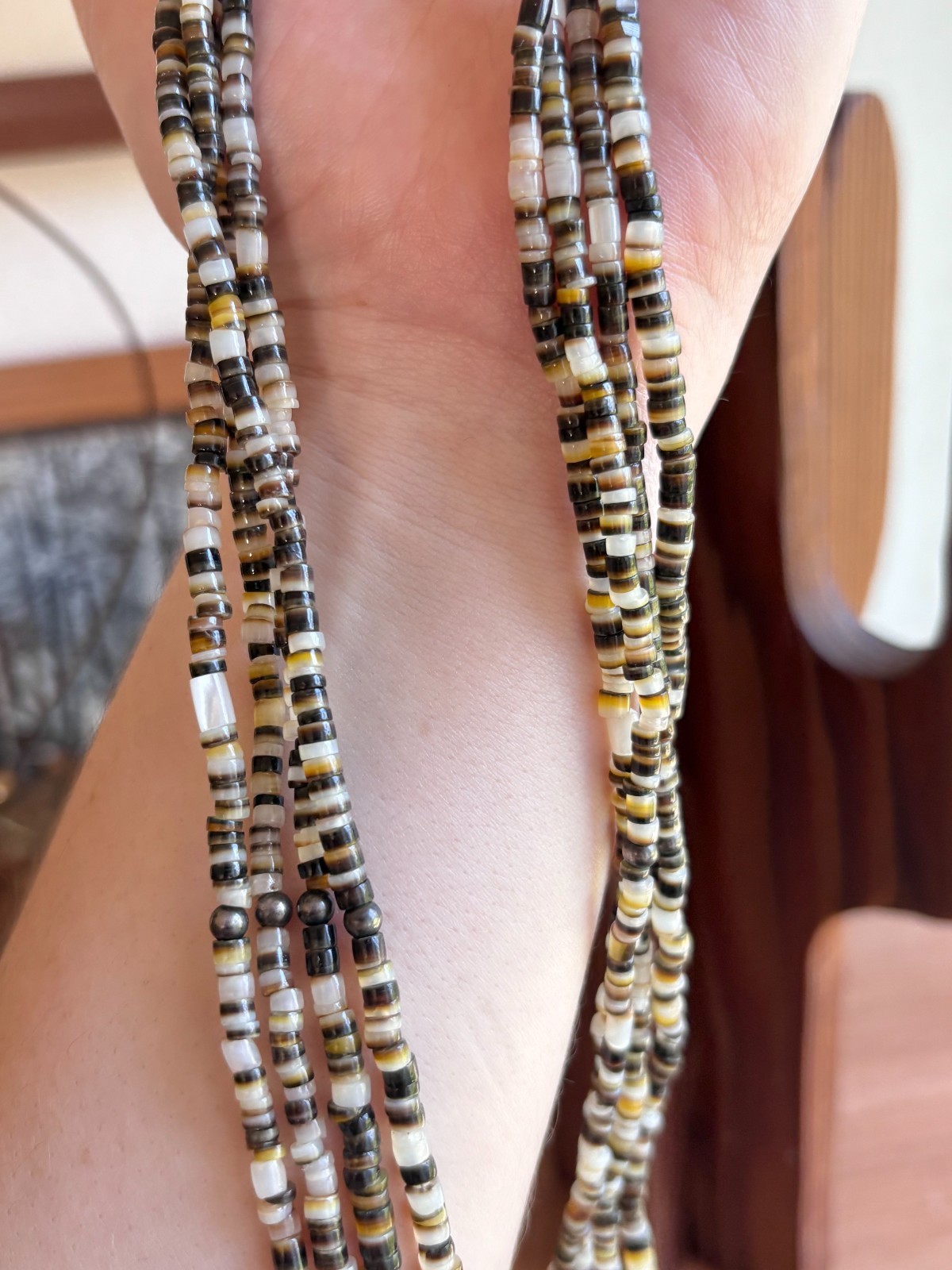 Native American? Multi-Strand Shell? + Sterling? … - image 7