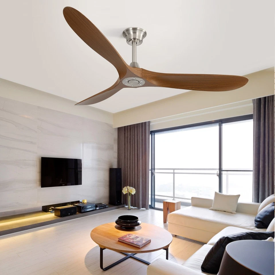 60 In Outdoor Ceiling Fan Without Light 3 ABS Blade with Smart APP Control - Image 4 of 4