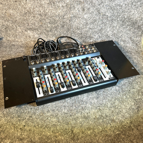 Behringer Xenyx 1002B 10-Input Audio Mixer with Power Supply Tested Working