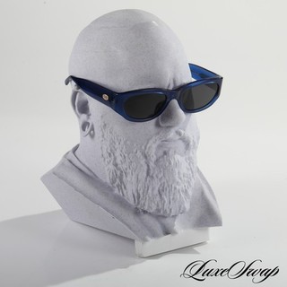 LNWOT Crap Eyewear The Funk Punk 52 20 Intense Blue Thick Shades Sunglasses NR