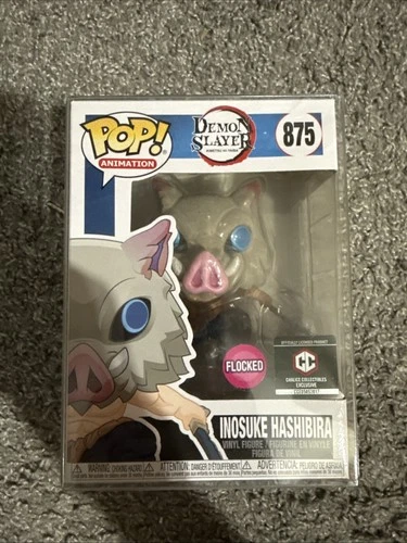 Funko Pop! Vinyl: Demon Slayer: Kimetsu no Yaiba - Inosuke Hashibira (Flocked) -