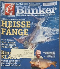 Angelzeitschrift Blinker Ausgabe vom Juii 2003