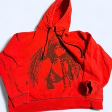 Billie Eilish Princess Blurry Hoodie READ DESCRIPTION & SEE ALL PHOTOS PLEASE :)