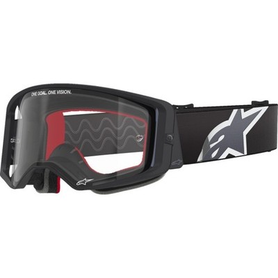Alpinestars Supertech Corp Goggles - Black/Gray w/ Clear Lens